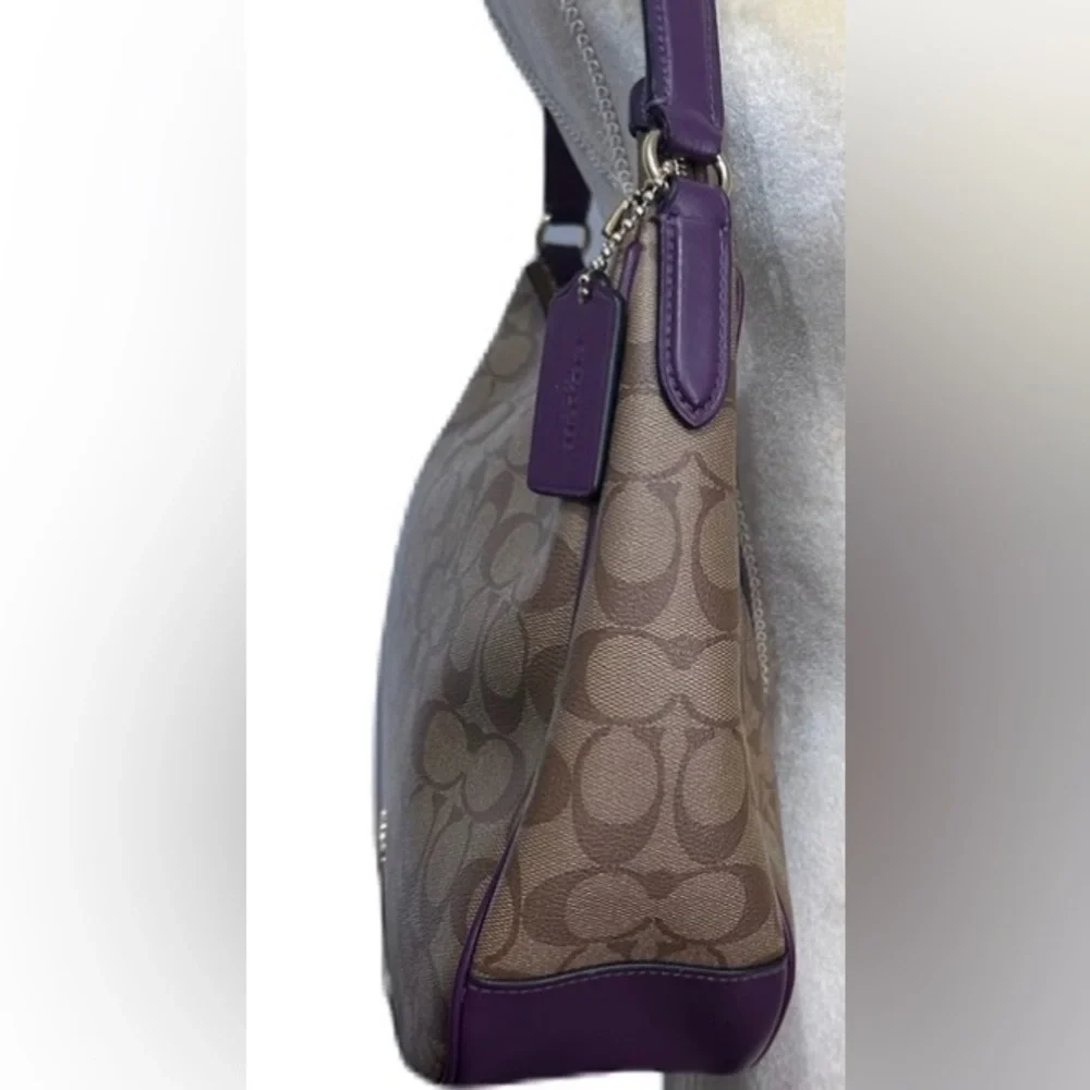 Coach Signature F29209 Canvas Leather - Picture 6 of 10